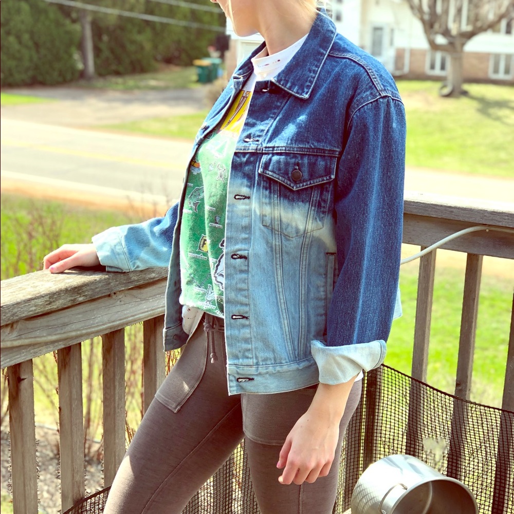 Ombré Gap jean jacket